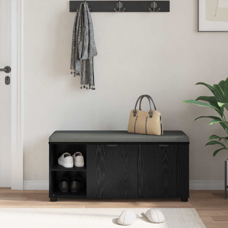 Storage Bench, Black Oak