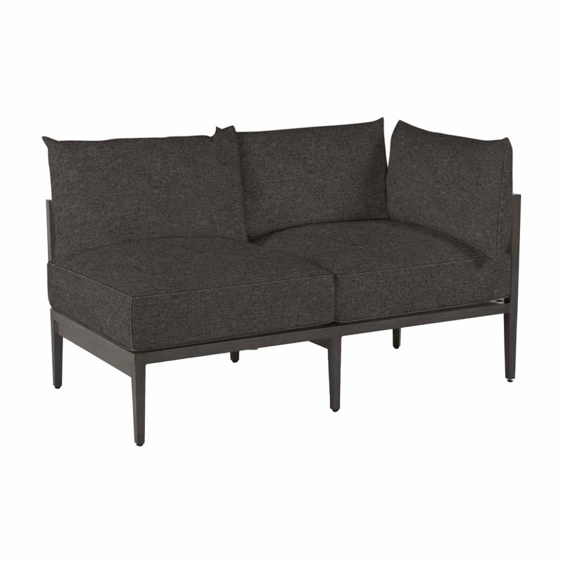 Raf aluminium Santa Barbara - gris ardoise, Pas de soudure, Fossile de Vérone, Standard Plus