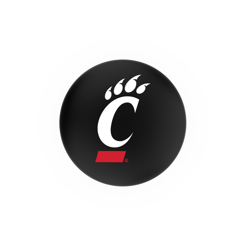 Tabouret de bar pivotant de 30 po NCAA, Chrome, Université de Cincinnati