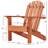 Natural Cedar Kid's Adirondack Chair - Indoor/Outdoor Patio Lounge Chair