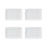 Carré White Porcelain Appetizer Plate
