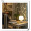 Lampe torchère en verre Triandos USB-118298571