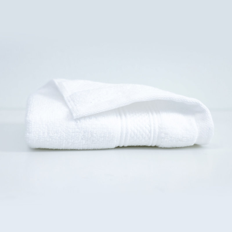 Martex Atelier Zen Optical White Towel, Wash Cloth - 12 Pack