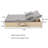 47.22" Wide Wicker Outdoor Patio Daybed-894542542-894542541