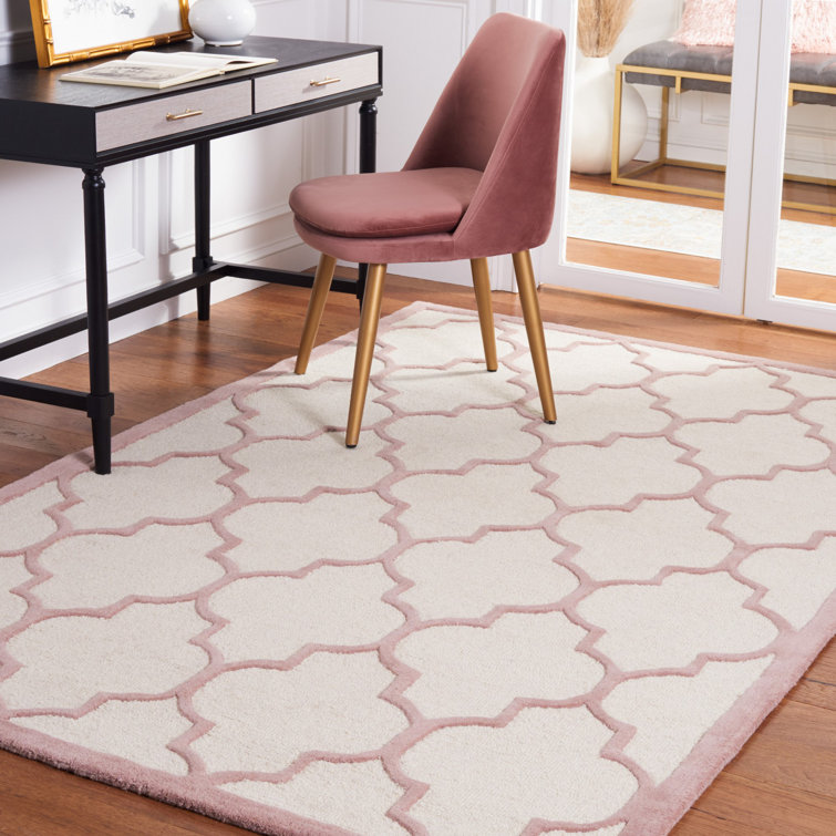 Cannen Hand Tufted Wool Geometric Rug