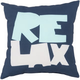 Rain Indoor/Outdoor Throw Pillow