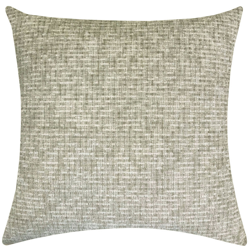 Jacobson Square Pillow Cover & Insert, Ivory