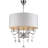 Norene 6 - Light Dimmable Drum Chandelier