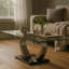 Table basse caisson Galleti