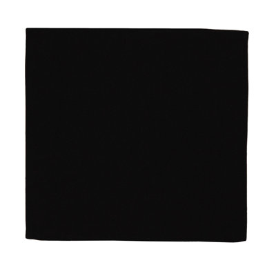 Bouvier Black 100% Cotton Square Napkin