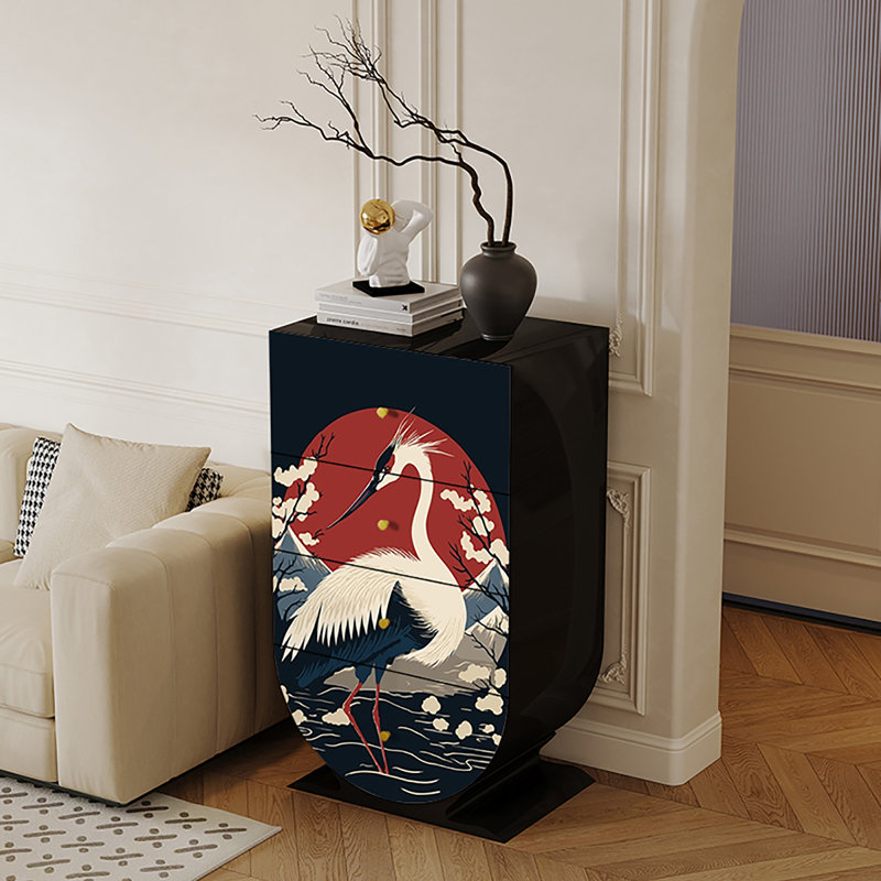 Armoire de décoration rétro de rangement