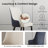 Faux Leather High Back Dining Chairs-1923625894