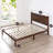 Talia Rustic Modern Solid Wood Platform Bed-611120103