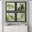 On Second Thought - Ensemble de 4 peintures sur toiles encadrées-60148001-60148006