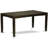 7 Piece Dining Room Furniture Set Consist of a Rectangle Kitchen Table with Butterfly Leaf and 6 Faux Leather Upholstered Chairs, 36x66 Inch, Cappuccino-20549023