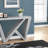 Blinny 47.25''W W-Shaped Console Table-1582080821