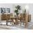 Rajna Round Solid Wood Dining Table