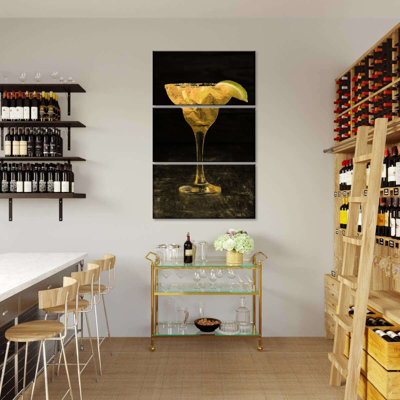 «Vintage Cocktail», reproduction sur toile