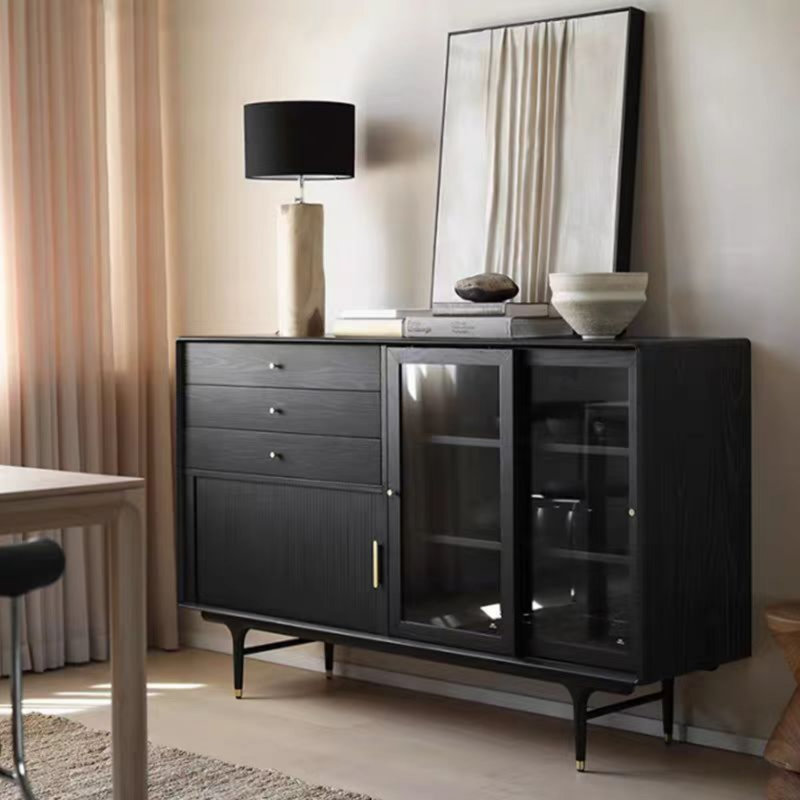Buffet Simple Kitchen, Noir
