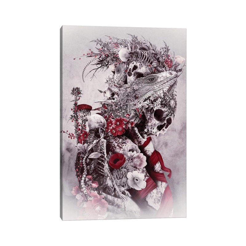 Lizard by Riza Peker - Wrapped Canvas Gallery-Wrapped Canvas Giclée, 66.04 cm H x 45.72 cm W x 1.91 cm D