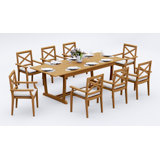 Granada Outdoor - Piece Teak Dining Set