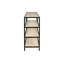 Aceituno 78cm H x 114cm W Metal Etagere Bookcase