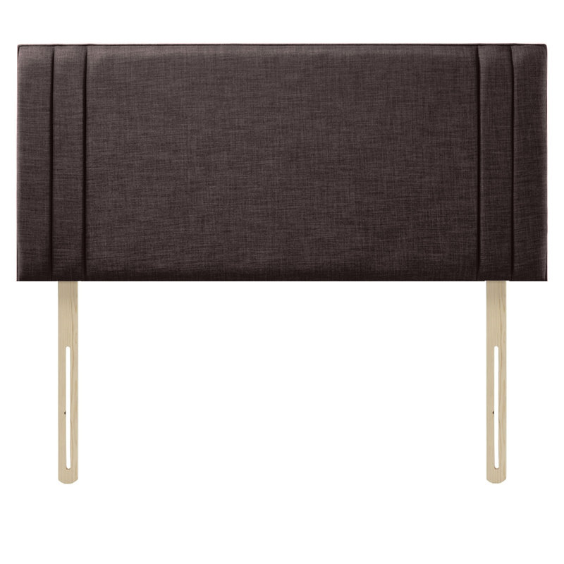 Eriah Upholstered Headboard, Super King (6'), Brown