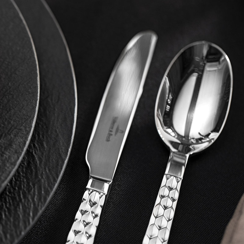 Boston 5 Piece Stainless Steel Flatware Set, Service for 1
