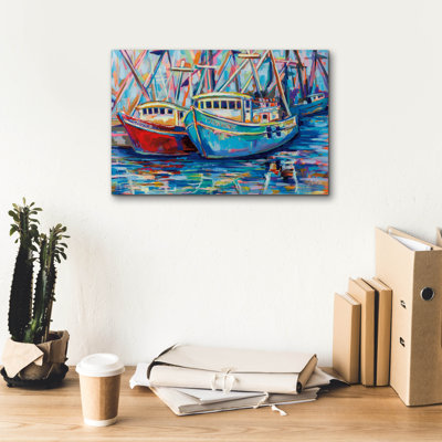 'Salty Duo' by Jeanette Vertentes Canvas Wall Art