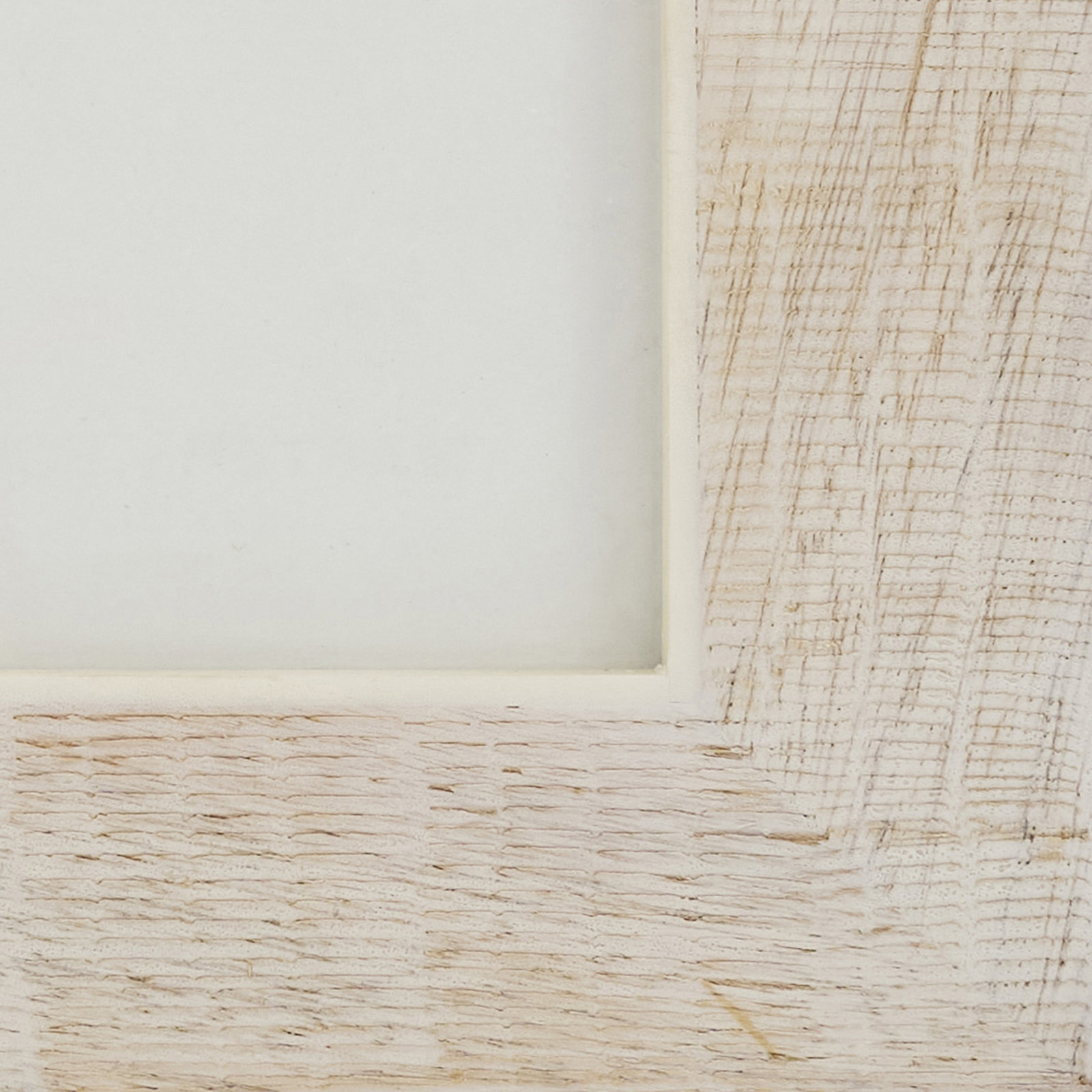 Cross Hatch Bone Picture Frame, 4" x 6"
