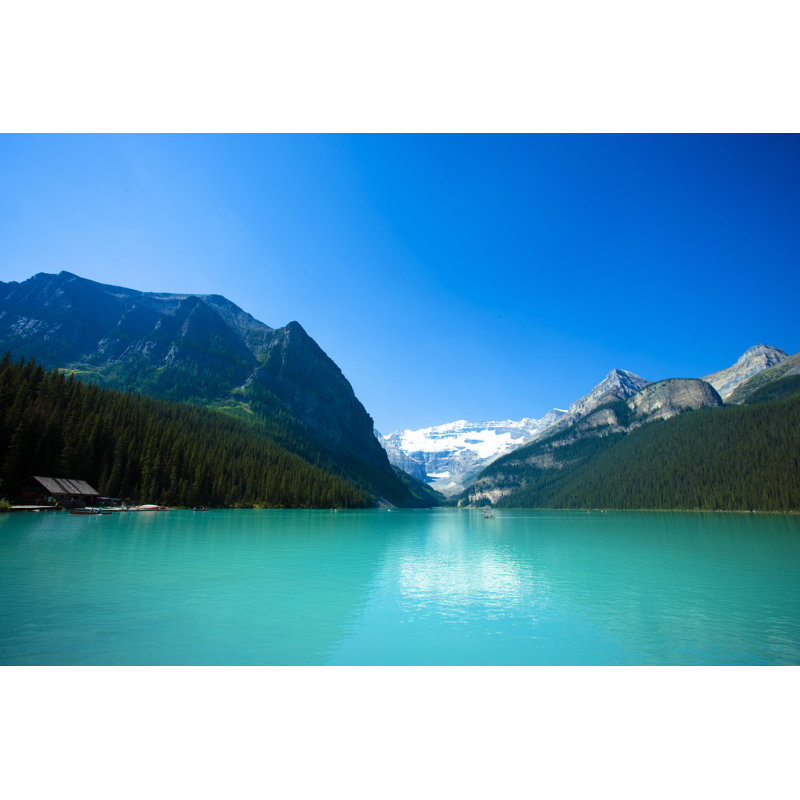 Lake Louise by PepeLaguarda - Wrapped Canvas Print, 30cm H x 46cm W x 3.8cm D