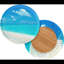 Housse de tabouret de bar Hawaiian Ocean