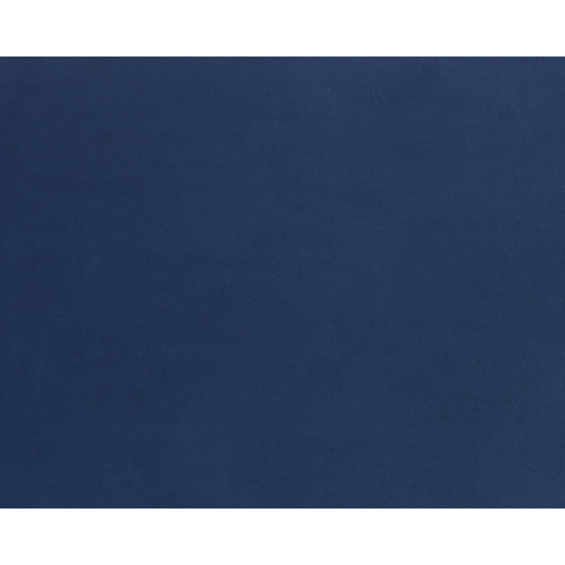 Pavlik Velvet Ottoman, Blue Velvet