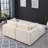 Loveseat Sofa with 2 Ottoman-108998322