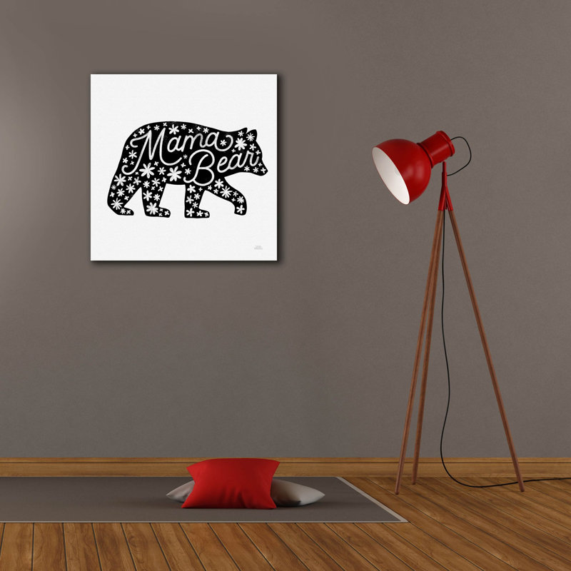  «Forest Family 1» par Laura Marshall, art mural sur toile, 26 po x 26 po
