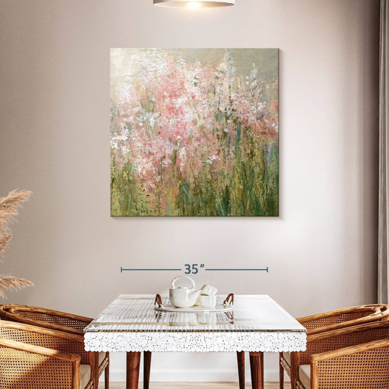 Wild Garden, 39" H x 39" W