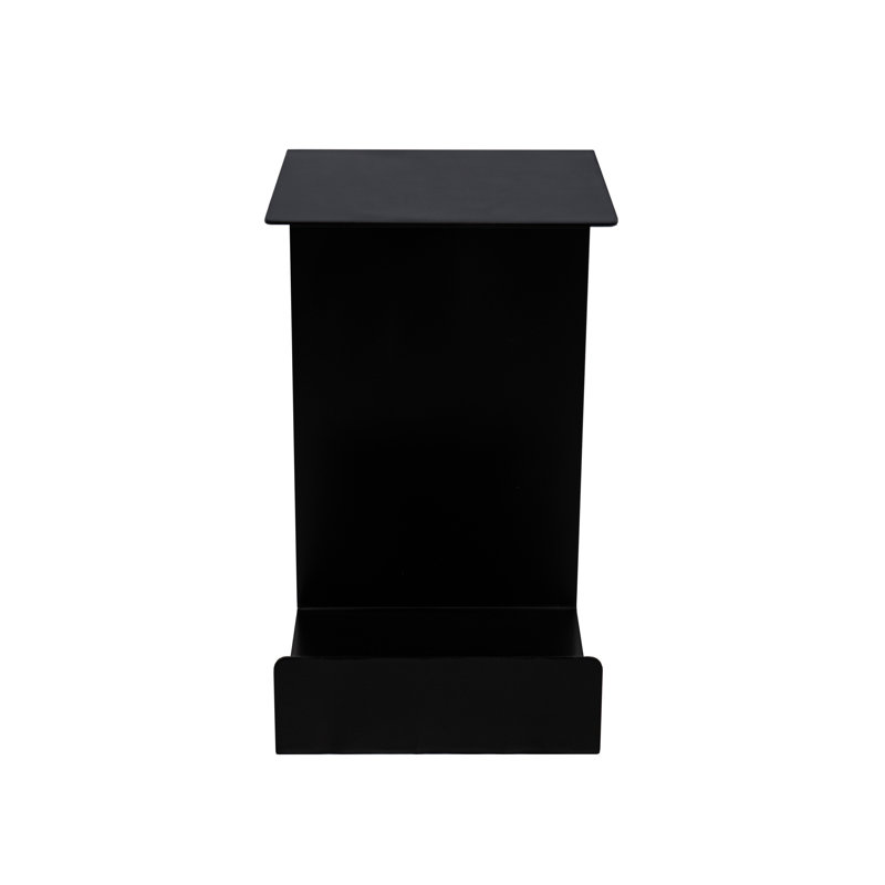 Side Table G-Shape Solid Metal
