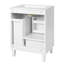Meuble-lavabo 24 po avec lavabo, armoire de salle de bain avec tablette de porte 24 po-935023550