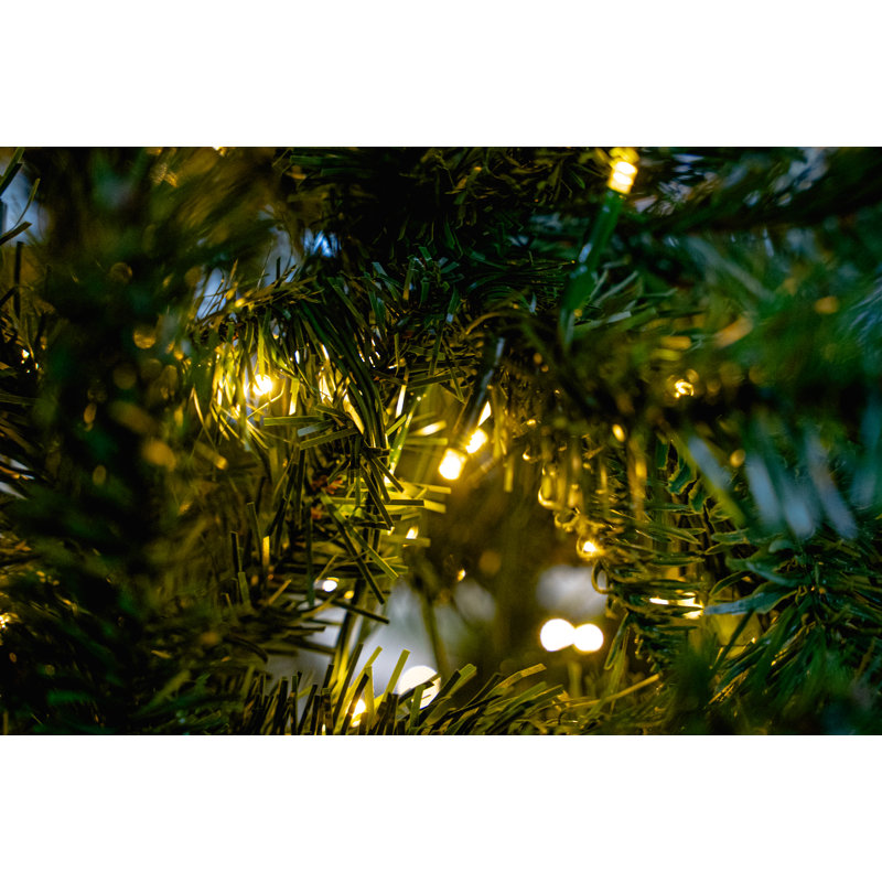 EATON FIR - Christmas Tree with New 8 Function Lights, 12 ft