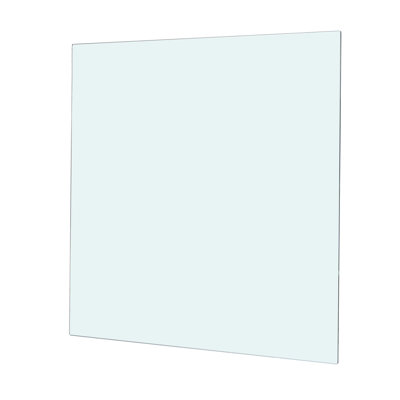 Square Tempered Glass Table Top 39.3 x 39.3 Inches - 3/8 Inch Thick