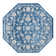 Tapis bleu Myatt