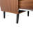Wooden Nightstand With 2 Drawers