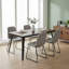 Metal Base Dining Table-185973086