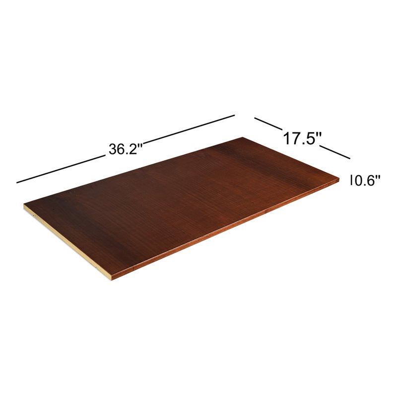 Tablette d'armoire optionnelle Shaker, Cerisier