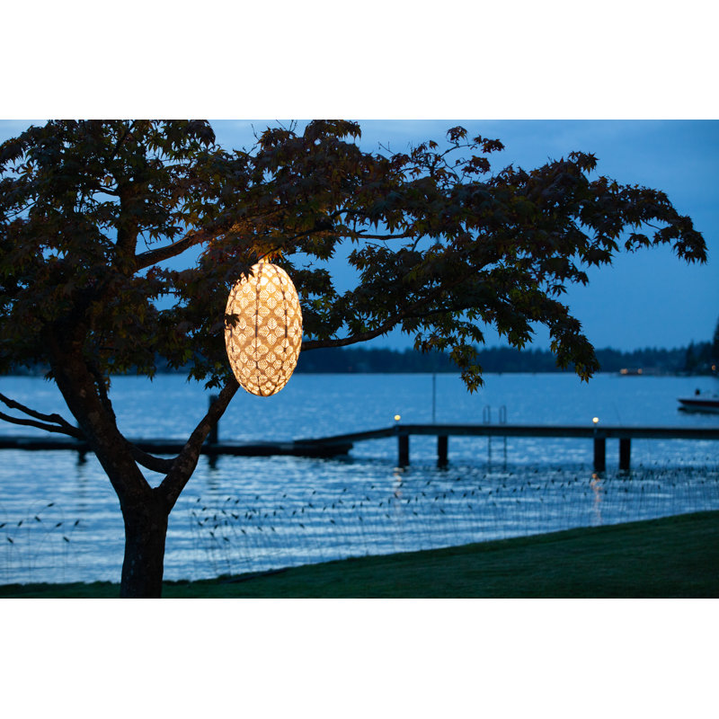 Stella Geo Palm Pod - White