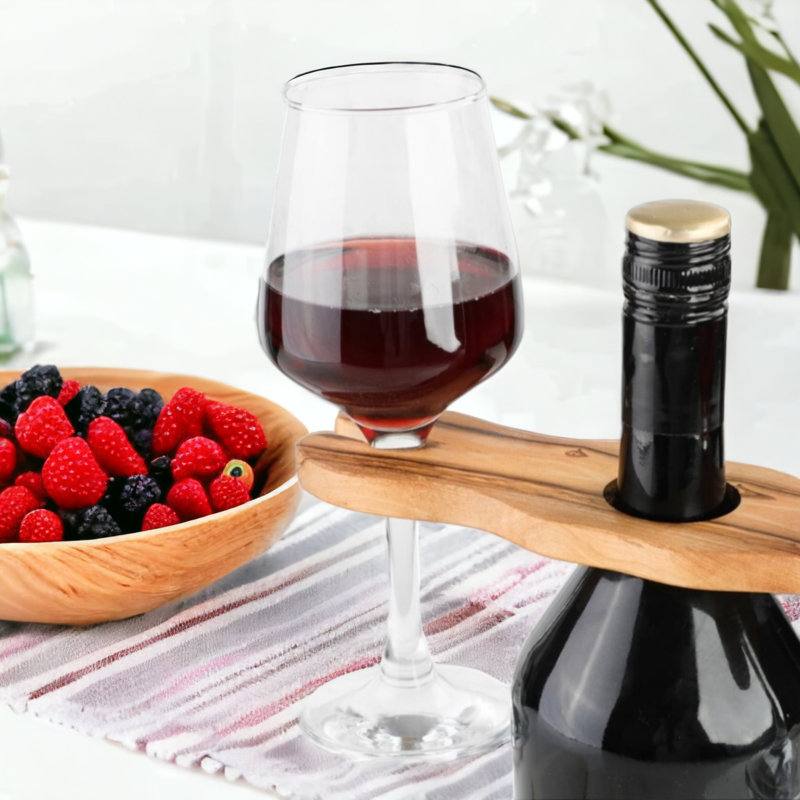 Porte-bouteilles et porte-verres à vin