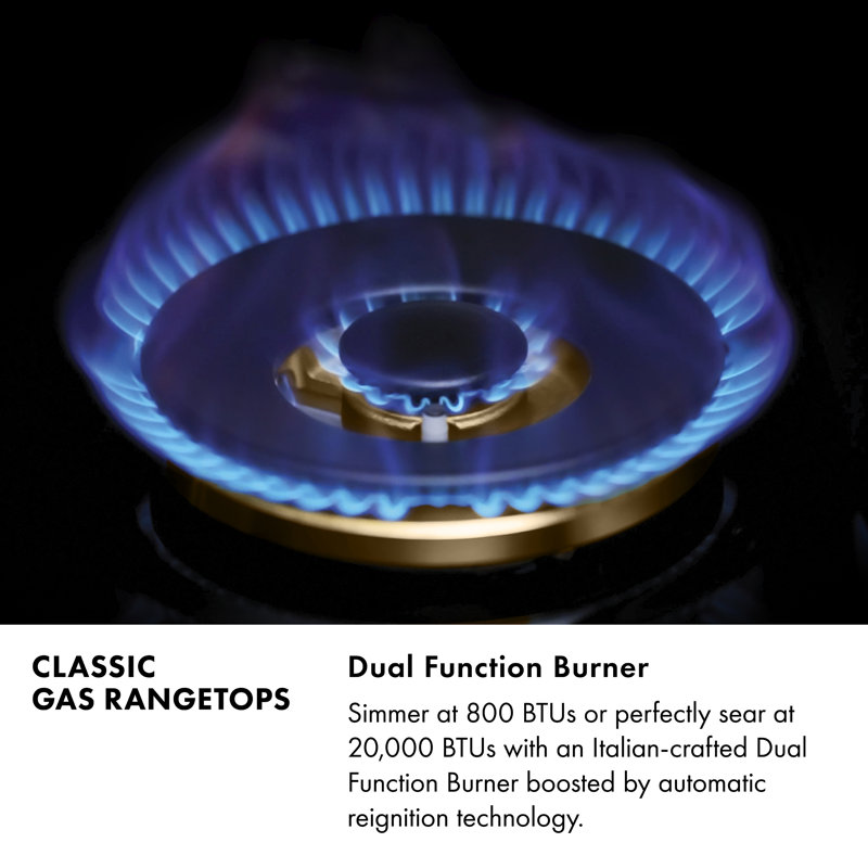 Autograph Edition 36" Gas Cooktop with 6 Burners, Gold
