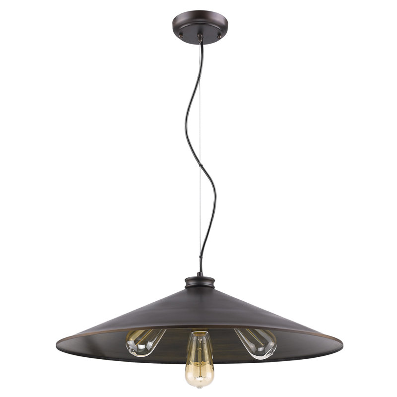 Luminaire suspendu à 3 lumières unique Chatman