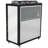 Water Chiller 6Ton Capacity, Industrial Chiller 6Hp, Air-Cooled Water Chiller, Finned Condenser, w/ Micro-Computer Control, Stainless Steel Water Tank Chiller Machine for Cooling Water