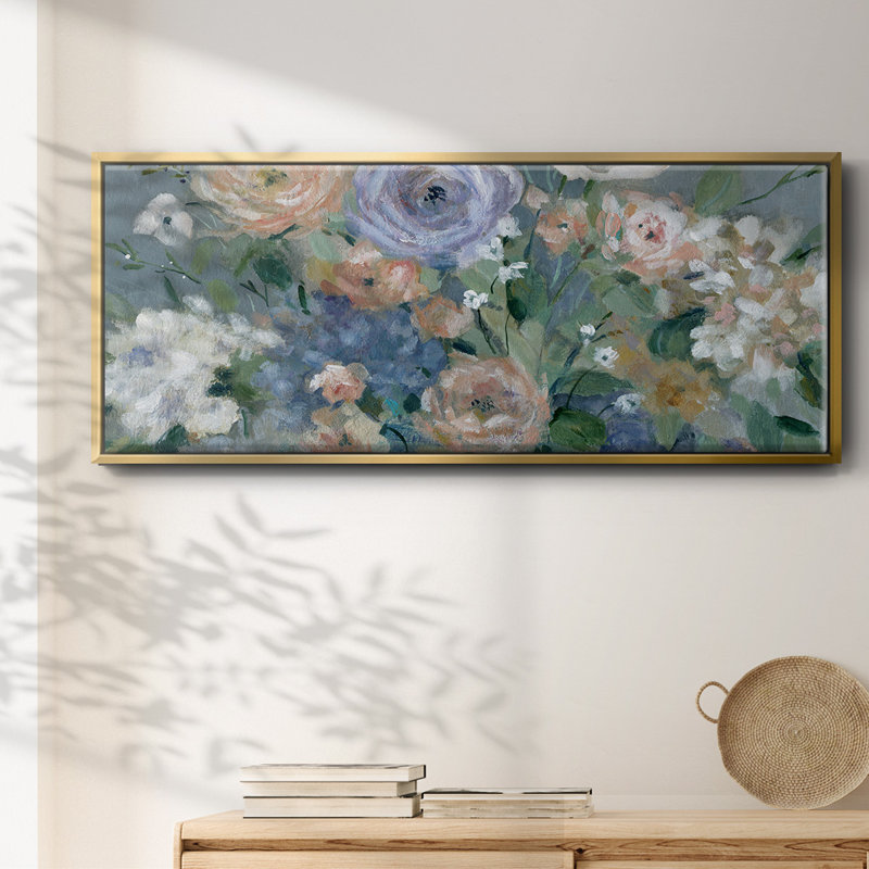 Garden Harmony - toile encadrée, H 20 po x l 50 po